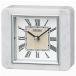  Seiko (SEIKO) BZ362W белый мрамор кварц настольные часы 