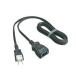  Panasonic (Panasonic) WHA4915-BP черный удлинитель X 1 выход 5m
