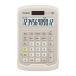 CASIO( Casio ) WM-320MT-BE-N( бежевый ) водонепроницаемый * пыленепроницаемый калькулятор особый функция калькулятор Mini Just модель 12 колонка 