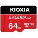 ki ok sia(KIOXIA) KMU-B064GR красный EXCERIA G2 microSDHC/microSDXC UHS-I память карта 64G
