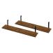  Hagi .KTR-3142-T80BB Brown / черный wall подставка полки доска 2 листов комплект KTR3142T80BB[ оплата при получении не возможно ]