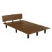  Hagi .KB-3064SD-BR Brown полуторная кровать KB3064SDBR[ оплата при получении не возможно ]