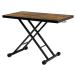  Hagi .KT-3185AB Anne teak brown подниматься и опускаться стол KT3185AB[ оплата при получении не возможно ]
