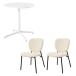  Hagi .LT-4931WH-48WH-3S белый стол & стул 3 позиций комплект LT4931WH48WH3S[ оплата при получении не возможно ]