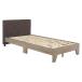  Hagi .RB-1717BR темно-коричневый ткань bed RB1717BR[ оплата при получении не возможно ]