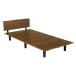  Hagi .KB-3064S-BR3302 Brown с матрацем одиночная кровать KB3064SBR3302[ оплата при получении не возможно ]