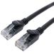 miyosiC6A-01-BK черный категория -6A стандартный LAN кабель 1m