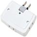  Elecom (ELECOM) T-KTR04WH угол ответвление . защита 3 выход белый 