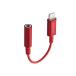 Elecom (ELECOM) MPA-L35DS01RD красный Lightning-φ3.5mm стерео Mini Jack изменение кабель 0.1m