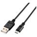  Elecom (ELECOM) U2C-JAMB12BK A-microB модель eko USB2.0 кабель 1.2m