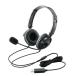  Elecom (ELECOM) HS-HP20UBK черный USB headset обе уголок over head 