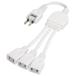 ya The waY02V3002WH белый AC адаптор для 3 разделение удлинитель 3 выход ширина ..0.2m