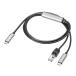  Sanwa Supply KB-SL6CLANPD1BK внезапный скорость зарядка соответствует USB Type-C LAN изменение кабель Gigabit соответствует PD100W 1m