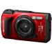 �y�����ۏؕt�zOM SYSTEM Tough TG-7 RED ���b�h �h���E�h�o�E�ϏՌ� �f�W�^���J����
