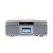 [ долгосрочная гарантия есть ]Aurex( Aurex ) AX-KCR90S серебряный SD*USB*CD радио кассета магнитофон 40W динамик установка в высоком разрешени воспроизведение 