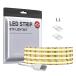 BTF-LIGHTING FCOB COB LEDơץ饤 USB饤 ̩ ե쥭֥ LEDơץ饤 1M 320LEDs/m ŵ