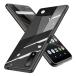 Xperia Ace II кейс прозрачный SO-41B смартфон кейс soft tpu прозрачный задняя сторона прозрачный чёрный металлизированный обработка eskpe задний Ace2 супер-легкий 