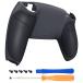 eXtremeRate ps5 контроллер для la роза izdo рукоятка custom задний housing низ ракушка,ps5 контроллер соответствует для замены задний ракушка бегемот 