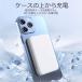 ���o�C���o�b�e���[ ���C�����X ���C ��e�� �y�� ���^ �}�O�l�b�g 6,800mAh PSE ���o�[ �X�}�z�g�� �[�d�� iPhone 16 15 14 �������� �֘A�摜5