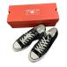 * не использовался товар * CONVERSE Converse ALL STAR все Star молния Taylor 162058C 28cm черный спортивные туфли коробка иметь с биркой V104537NC
