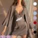  свободная домашняя одежда baby doll ремень Night свободная домашняя одежда sexy Ran Jerry салон свободная домашняя одежда салон одежда 5 цвет развитие сверху товар атлас неглиже маленький pra женский 