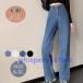  Denim брюки женский Denim широкий джинсы низ ji- хлеб прекрасный ножек осень распорка широкий брюки брюки весна ножек длина casual свободно 