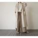  пальто женский внешний длинный рукав блуза длинный mi утечка длина linen tops хлопок лен . большой размер осень красивый ходить на работу OL надеты ..2 цвет тонкий свободно body type покрытие 