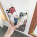 iPhone14 кейс iPhone14Pro кейс iPhone13 12 кейс SE Корея смартфон кейс симпатичный модный mo Landy цвет Северная Европа способ симпатичный ремень кольцо смартфон частота 