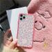 iPhone11 кейс iPhone11Pro кейс iPhone SE кейс iPhone8 Max iPhoneXR кейс модный Kirakira iPhone смартфон кейс Leopard Heart ламе Корея 