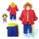  costume play clothes Monkey *D*rufi One-piece theater version child clothes costume COS all set straw hat for children cosplay exclusive use costume uniform popular set 