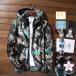  Rush Guard купальный костюм мужской tops Zip выше Parker длинный рукав одноцветный цветочный принт скорость .UV cut море пляж бассейн лето 