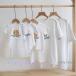  детская одежда девочка мужчина модный родственная пара look ... родители . пара t рубашка baby младенец смех лицо принт короткий рукав детский комбинезон футболка родители . пара look baby 