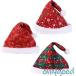  солнечный ta шляпа Santa Claus шляпа Рождество 2 шт. комплект костюм ребенок мужской женский женщина девочка мужчина симпатичный 