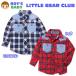  бесплатная доставка детская одежда мужчина фланель рубашка длинный рукав LITTLE BEAR CLUB в клетку необычность материалы переключатель карман мужчина . baby 90cm 95cm почтовая доставка соответствует 