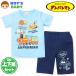  бесплатная доставка мужчина . baby Anpanman хлопок 100% короткий рукав футболка костюм верх и низ комплект шорты небо . детская одежда мужчина iw-1293b-sx почтовая доставка соответствует 