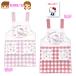  бесплатная доставка Sanrio Hello Kitty фартук H type женщина . Kids Junior девочка ученик начальной школы детский 2P карман 130cm 150cm sl-0738