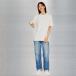 Hanes T-SHIRTS shiro �N���[�l�b�NT�V���c �w�C���Y �V�� �s�V���c 25SS HM1-X201 �֘A�摜3