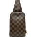  Louis * Vuitton LOUIS VUITTON Geronimo sN51994 Brown Damier *eben сумка-пояс мужской б/у 