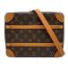  Louis * Vuitton LOUIS VUITTON soft багажник *mesenja-PM M68494 Brown монограмма / кожа mesenja- женский б/у 