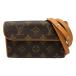 Louis * Vuitton LOUIS VUITTON небольшая сумочка *f Rolland чай nM51855 Brown монограмма / кожа сумка-пояс женский б/у 