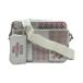  Louis * Vuitton LOUIS VUITTON Trio *mesenja-M20665 белый Damier спрей сумка "почтальонка" мужской б/у 