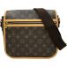  Louis * Vuitton LOUIS VUITTONmesenja- Boss four ruPM M40106 Brown монограмма сумка "почтальонка" женский б/у 