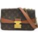 ���C�E���B�g�� LOUIS VUITTON �}���\�[ M46127 �u���E�� ���m�O�����L�����o�X �V�����_�[�o�b�O ���f�B�[�X ����