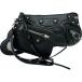  Balenciaga BALENCIAGA LUKA гол 694027 черный серебряный металлические принадлежности кожа клатч женский б/у 