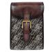  Berluti Berlutibru -тактный waru maru pfmesenja- Brown * слоновая кость серия /GD кожа сумка "почтальонка" женский б/у 