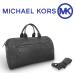 [ очень красивый товар почти не использовался ] Michael Kors 2WAY сумка "Boston bag" путешествие путешествие сумка парусина черный чёрный мужской женский большая вместимость большой 