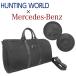[ Benz сотрудничество не использовался очень красивый товар ] Hunting World 2WAY сумка "Boston bag" путешествие путешествие сумка нейлон парусина черный большая вместимость большой 