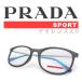 [ бесплатная доставка прекрасный товар почти не использовался ] Prada спорт PRADA очки рама очки we Lynn тонн раз нет demo линзы ввод gray silver легкий легкий 