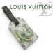 [ очень красивый товар почти не использовался ] Louis Vuitton poruto адрес коричневый p man именная бирка брелок для ключа Elephant монограмма черный белый 