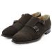 SALE[ превосходный товар ]SCOTCH GRAIN Scotch серый n кожа обувь двойной monk замша Goodyear well tedo мужской 24 Brown 